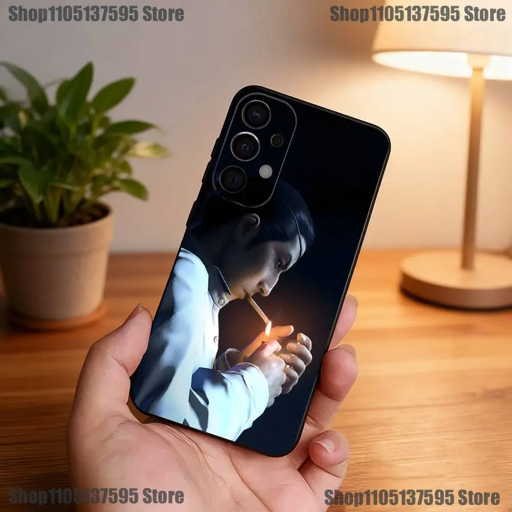 حافظة لهاتف سامسونج S25، S24، S21، S22، S23، S30، Ultra، S20، Plus، Fe، Lite، 5G غطاء أسود #2