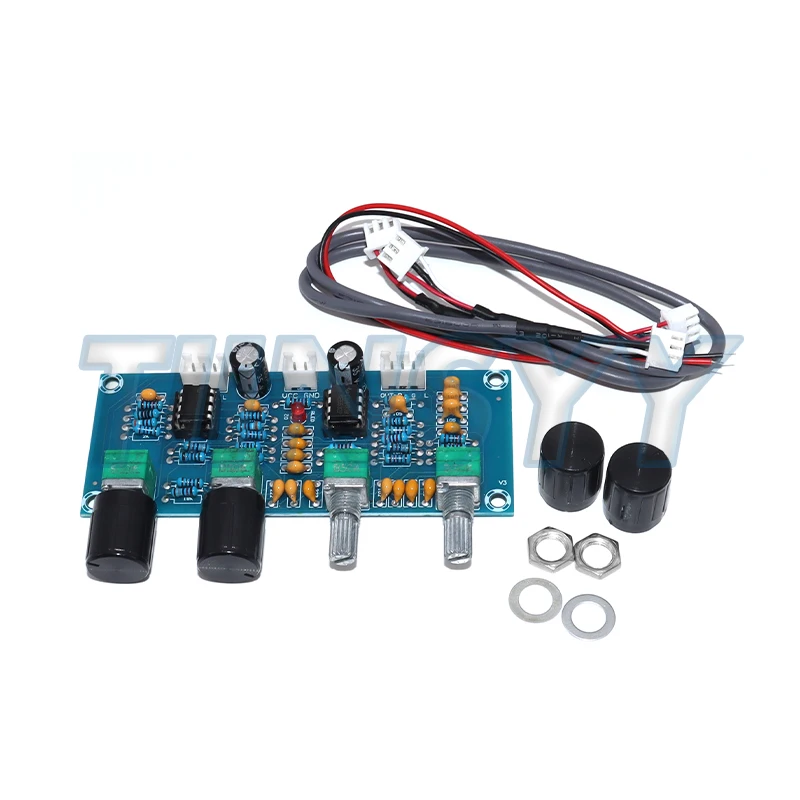 XH-A901 NE5532 Tone Board Preamp Pre-Amp With Treble Bass Volume Adjustment Pre-Amplifier Tone Controller For Amplifier Board