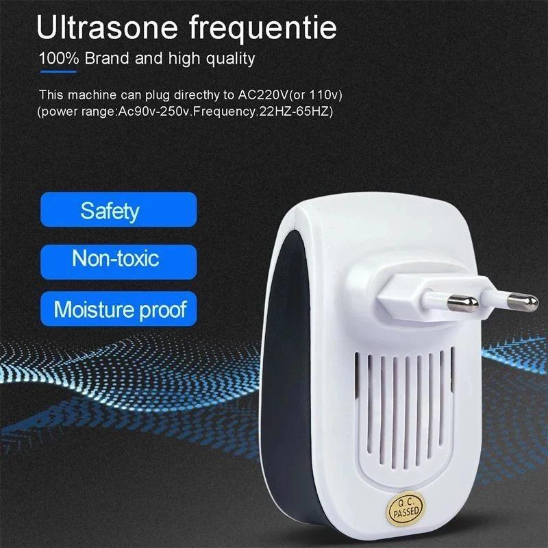 Xiaomi Ultrasonic Pest Repellents Mouse Cockroach Mosquito Insect Repeller Effective Essential for Home Outdoor Pest Exterminato