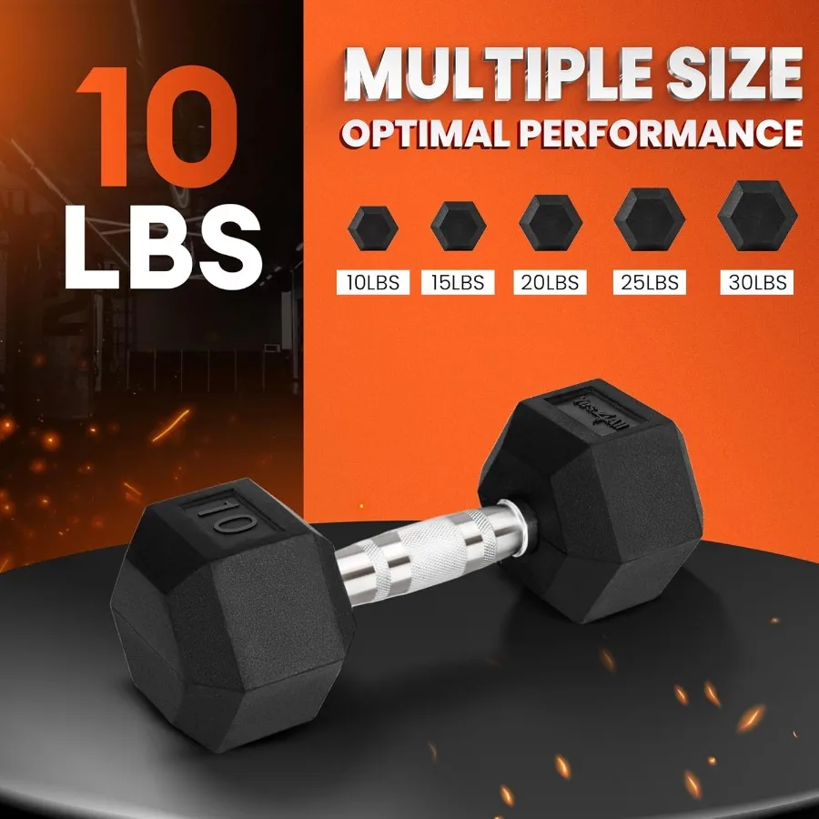 Yes4All الكروم قبضة مغلفة عرافة الدمبل أوزان اليد مع تصميم مضاد للانزلاق للمنزل الصالة الرياضية قابل للتعديل 550 رطل التدريب المقاومة