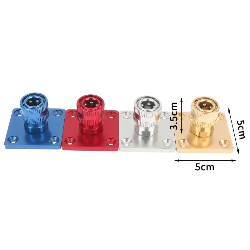 1/4 Quick Connect Foam Cannon Wall Holder Heavy Duty Aluminum Bracket Rust Resistant for Car Washing Station view 6
