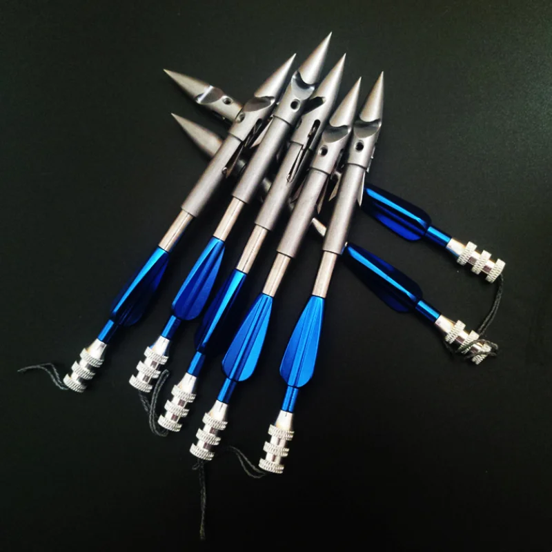 Powerful Deepwater Fish Darts Professional Fishing Slingshot Arrows Hunting Slingshot Head Adult Outdoor Shooting Dart