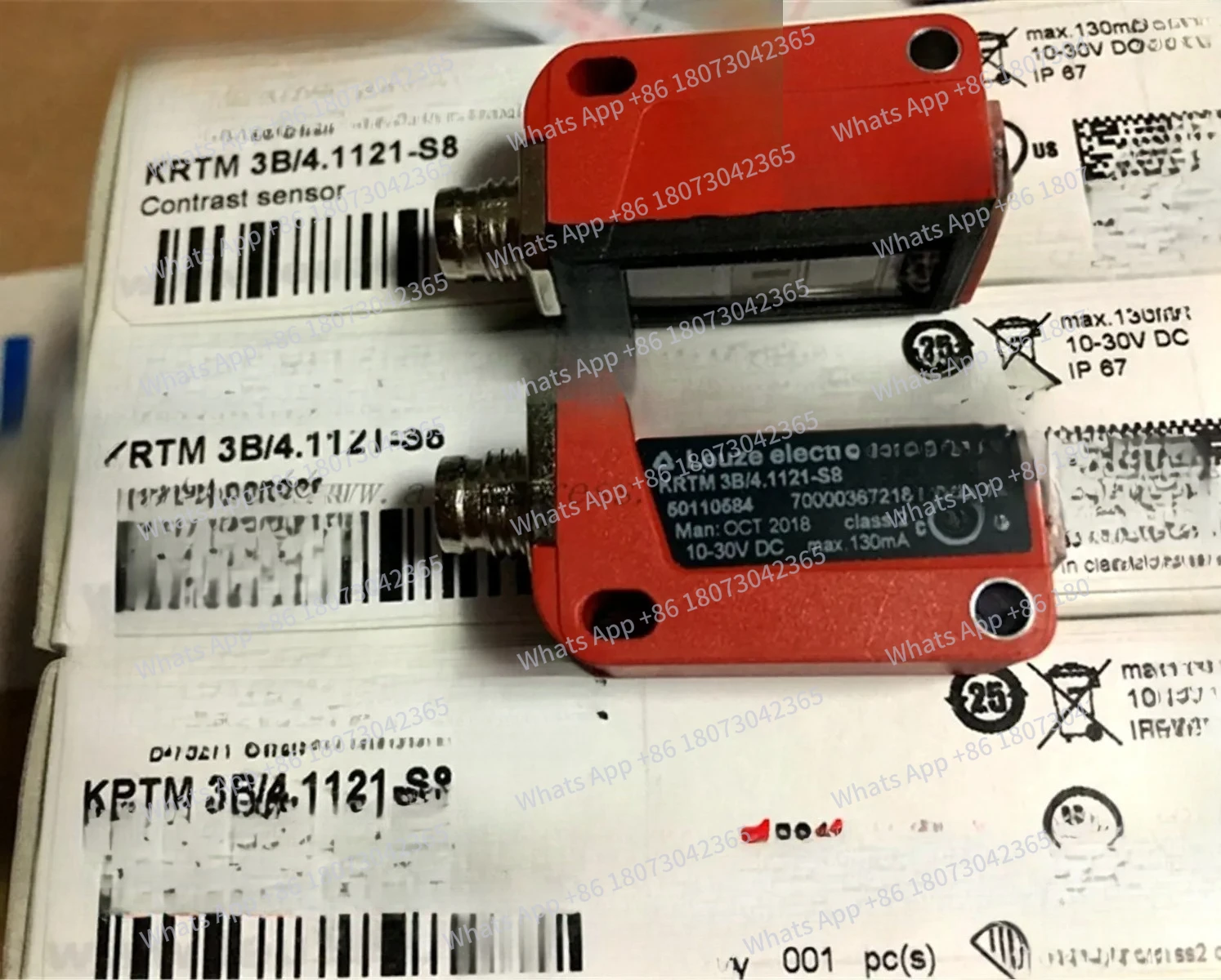 

1 шт. новые оригинальные датчики цветового кода 50110584 3B/4.1121-S8 PNP