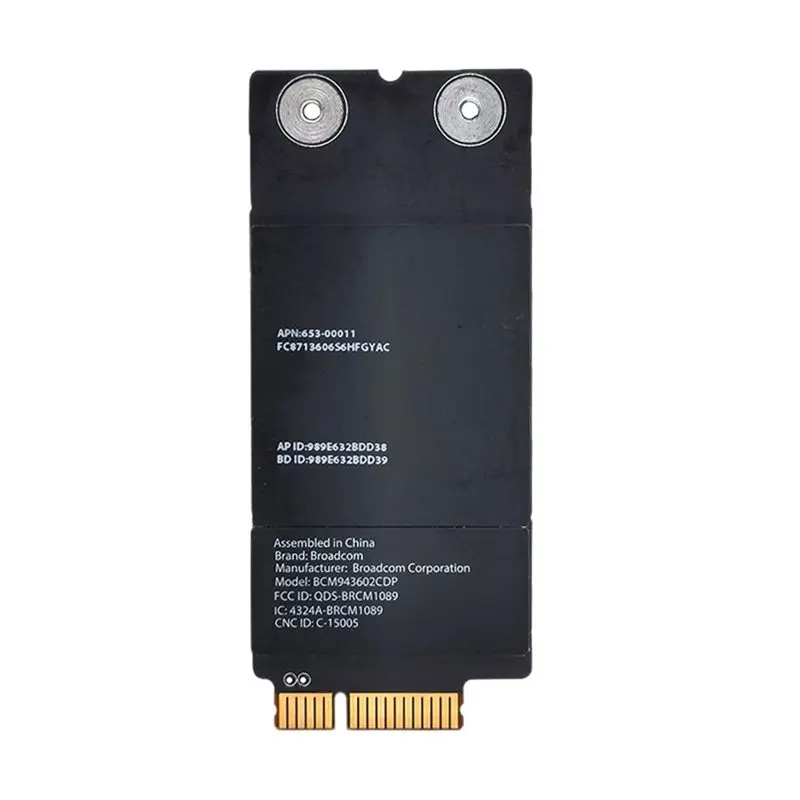 

Сетевая карта Wi-Fi BCM943602CDP для Imac A1418, A1419, MK452, MK442, MK462, MK482, беспроводной модуль 2015 года, Wi-Fi карта Airport
