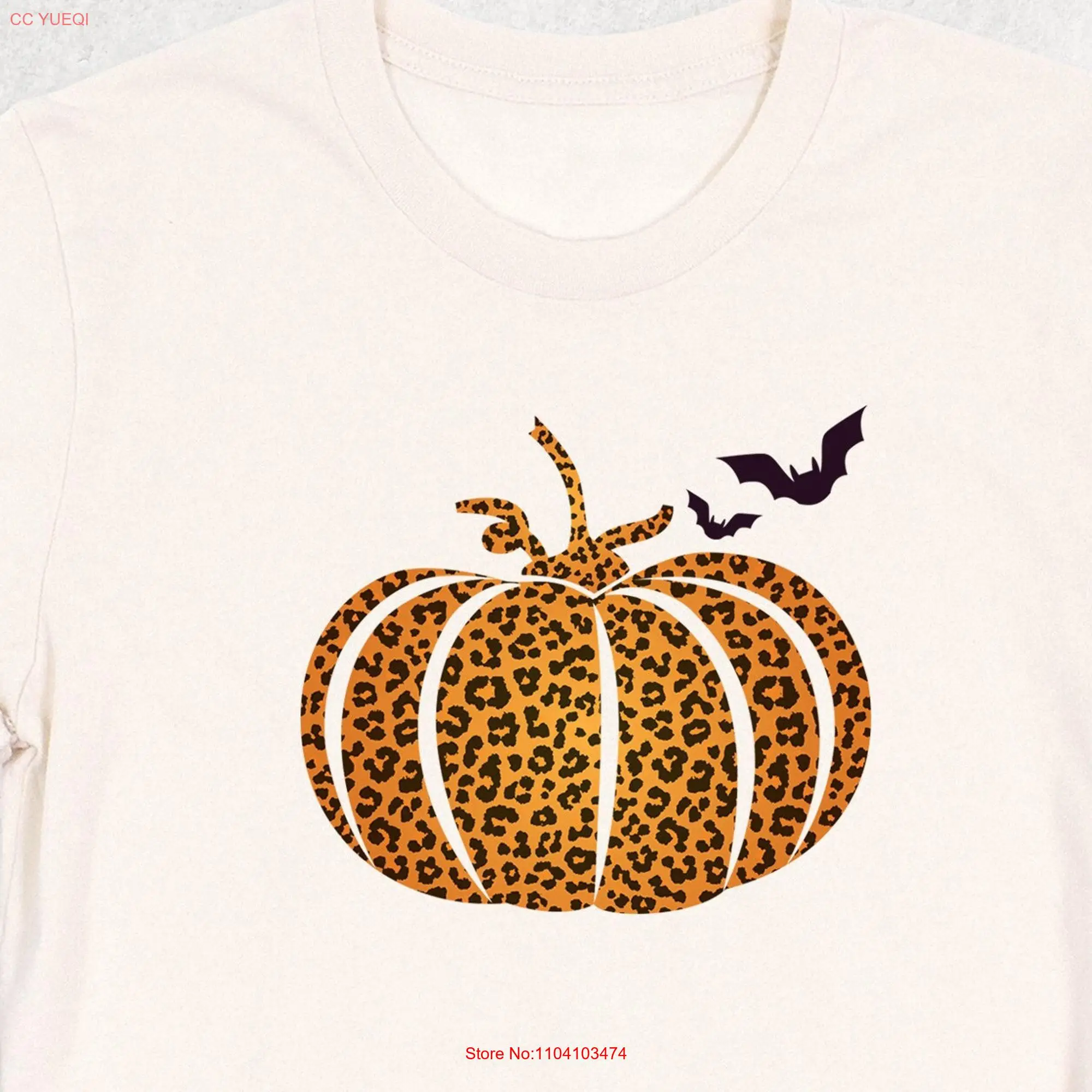 Women Fall pumpkin T Shirt Leopard season Autumn harvesT Thanksgiving cute tee long or short sleeves