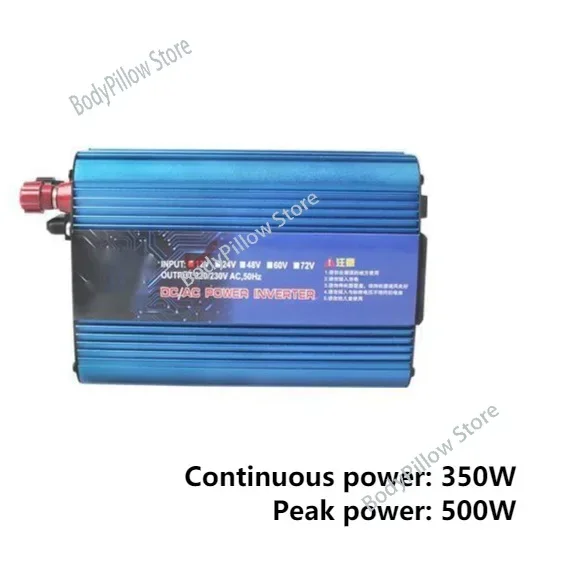 350W 12V 24V 36V 48V 72V To 220V Modified Sine Wave Inverter With USB Dual Display Solar Intelligent Inverter Car Inverter