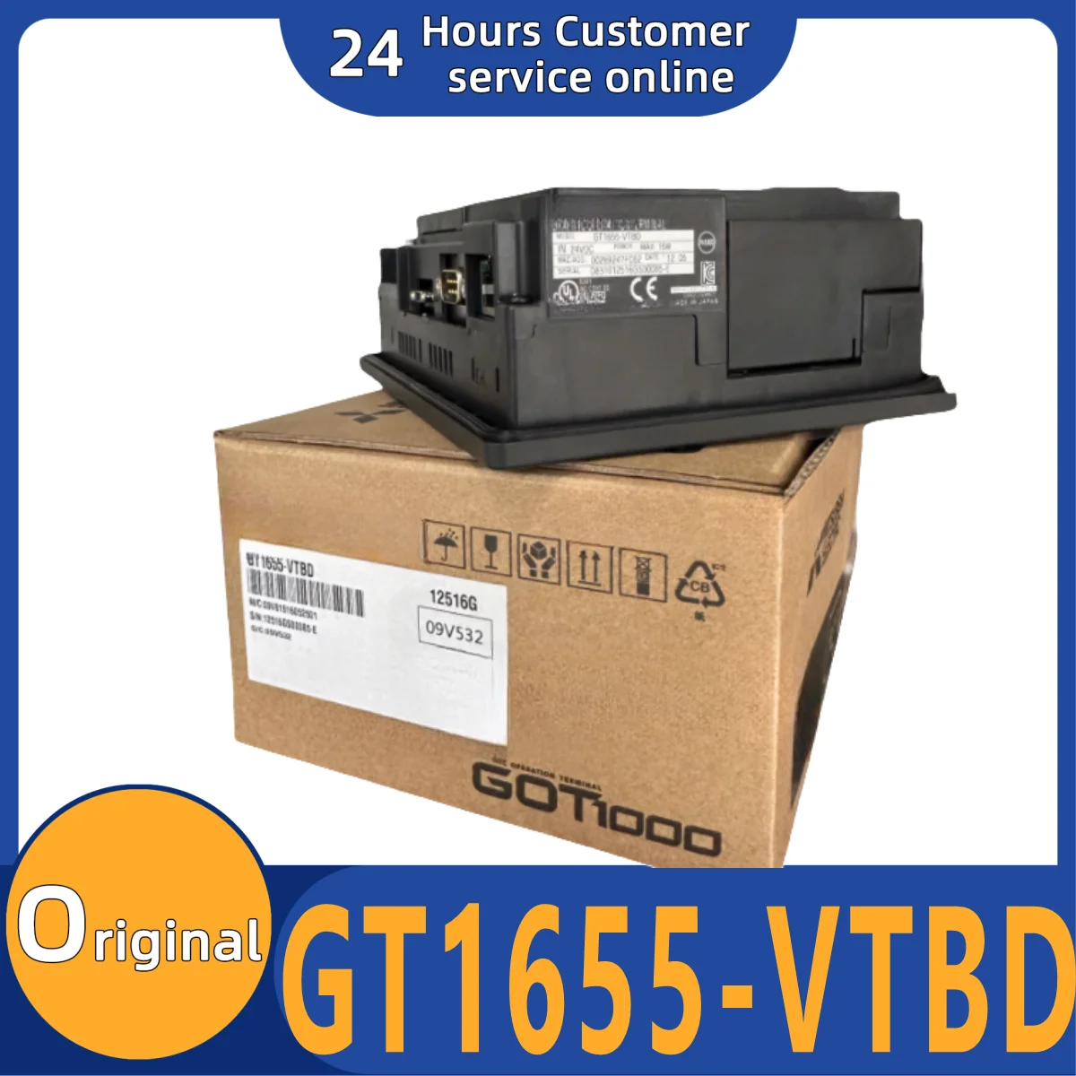 

Brand new original touch screen GT1655-VTBDGT1665M-VTBAGT1665M-STBA