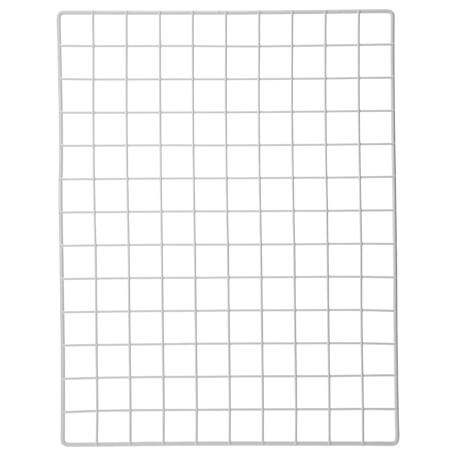 

Wire Wall Grid Panel 48.5CMx37.5CM White Iron Mesh Storage Tool Hanging Decor Metal Picture Frame Holder Wall Storage