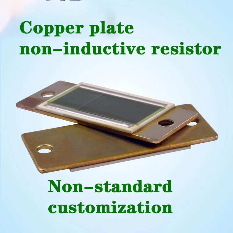 

RI-25 Chip Water Cooling Copper Plate High Frequency Non-inductive Thick Film Resistor