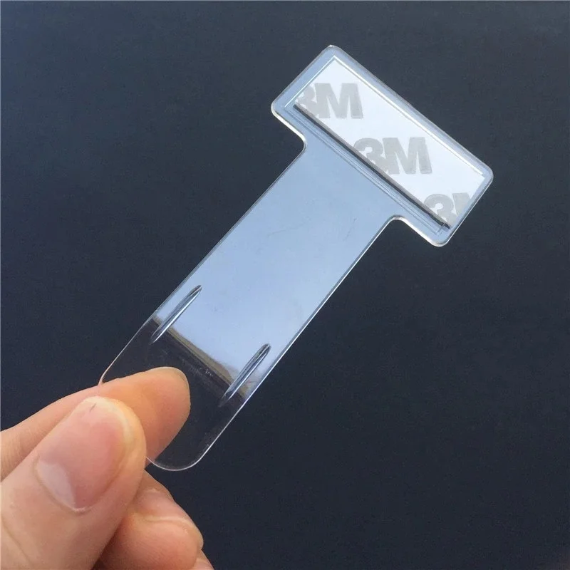 Car Parking Ticket Clip Card Bill Holder Clip Sticker Fastener Organizer Car Styling Windshield Sticker Car Interior Accessories