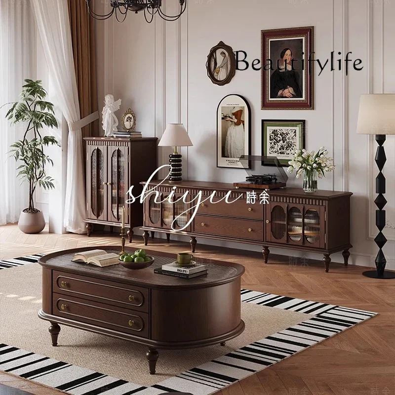 

dY BJ Wooden Beauty Tv Stands Room Decor Big Size Save Space Accent Nordic Luxury Tv Table Living Room Muebles Space Saving Furn