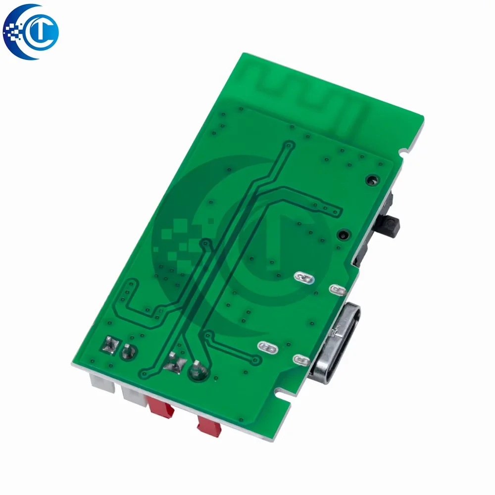 Amplificateur de puissance Bluetooth Mono 4 OHMS 3W PCBA avec fonction de charge de batterie au Lithium 3.7V intégrée, Module Bluetooth