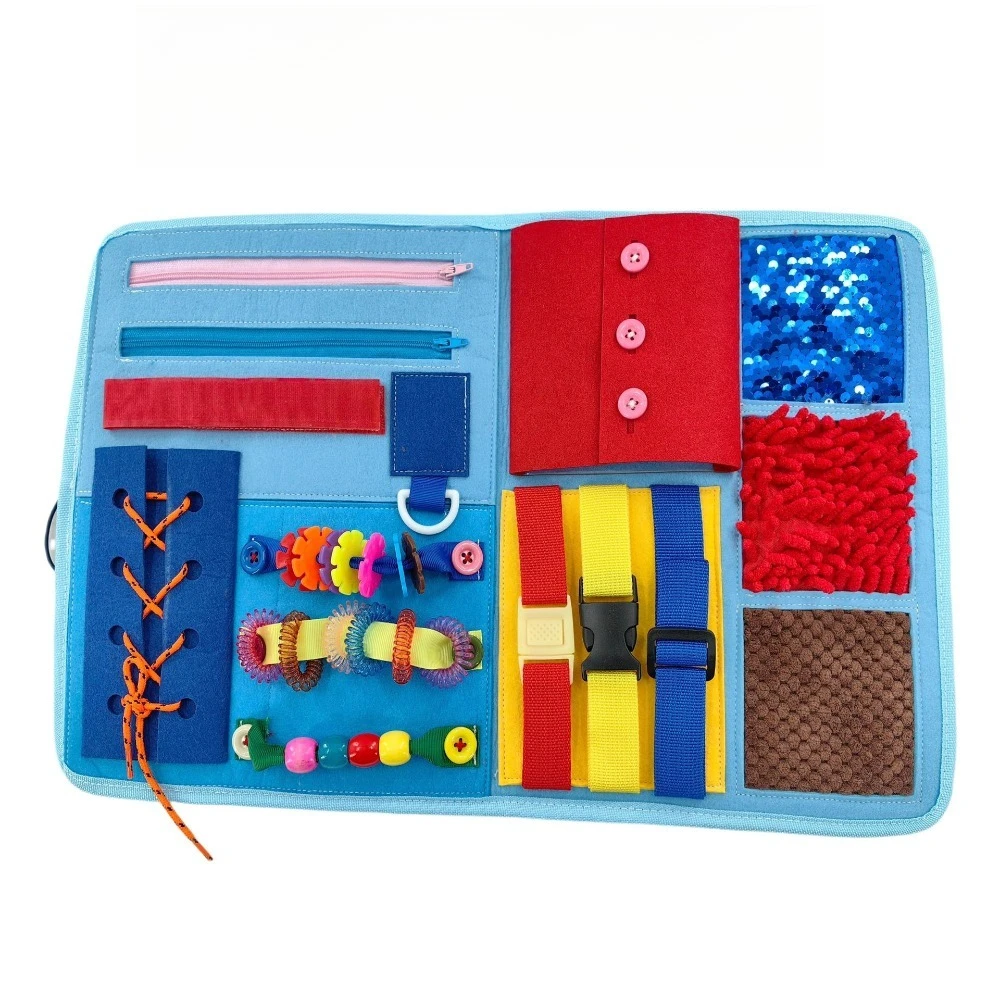 Soothing Activity Sensory Blankets Elderly Perception Training Notebook Dementia Alzheimers Patients Memory Training Blanket