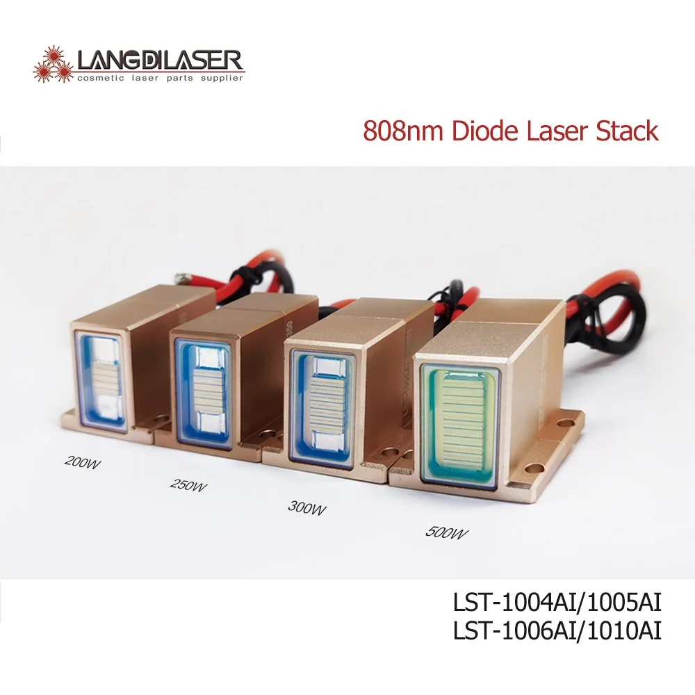 LST Series Diode 808nm Laser Stack With 4&5&6&10 Bars / Power:200W/250W/300W/500W / Warranty More Than 10,000,000 times