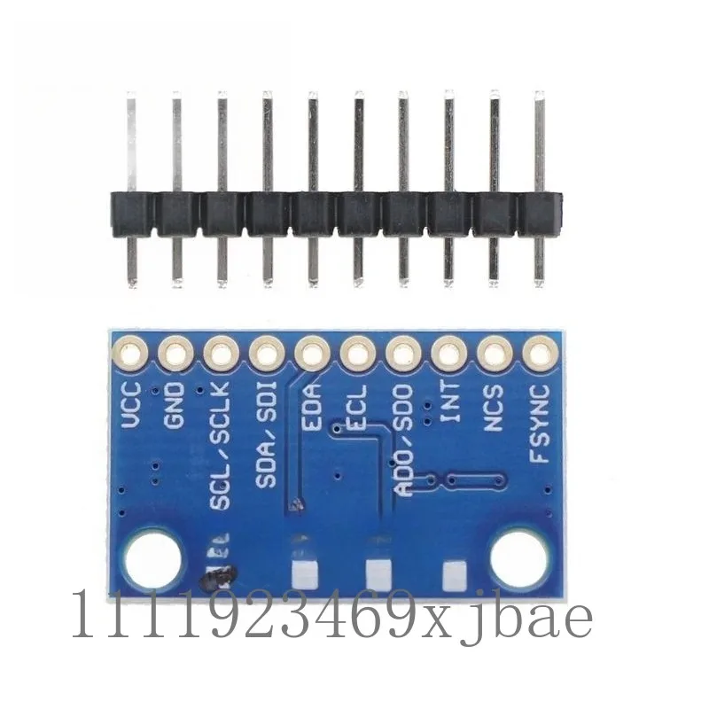 Nine-Axis Attitude Sensor Module Support I2C SPI Communication High Precision Motion Detection Breakout Board