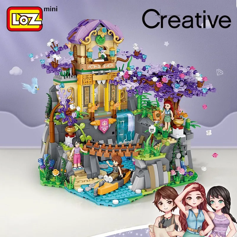 LOZ Building Blocks Lost Temple Mini Small Particle Assembly Toys Puzzle Adult Difficult Girls Boys