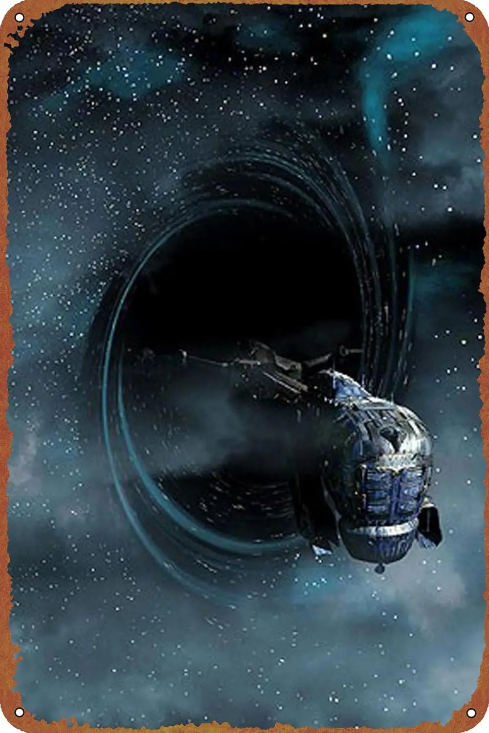 Event Horizon Movie Posters Tin Signs Retro Metal Movie Tins for Bar Pub Home Cafes Wall Decor, 8X12 Inch (20X30 CM) sign