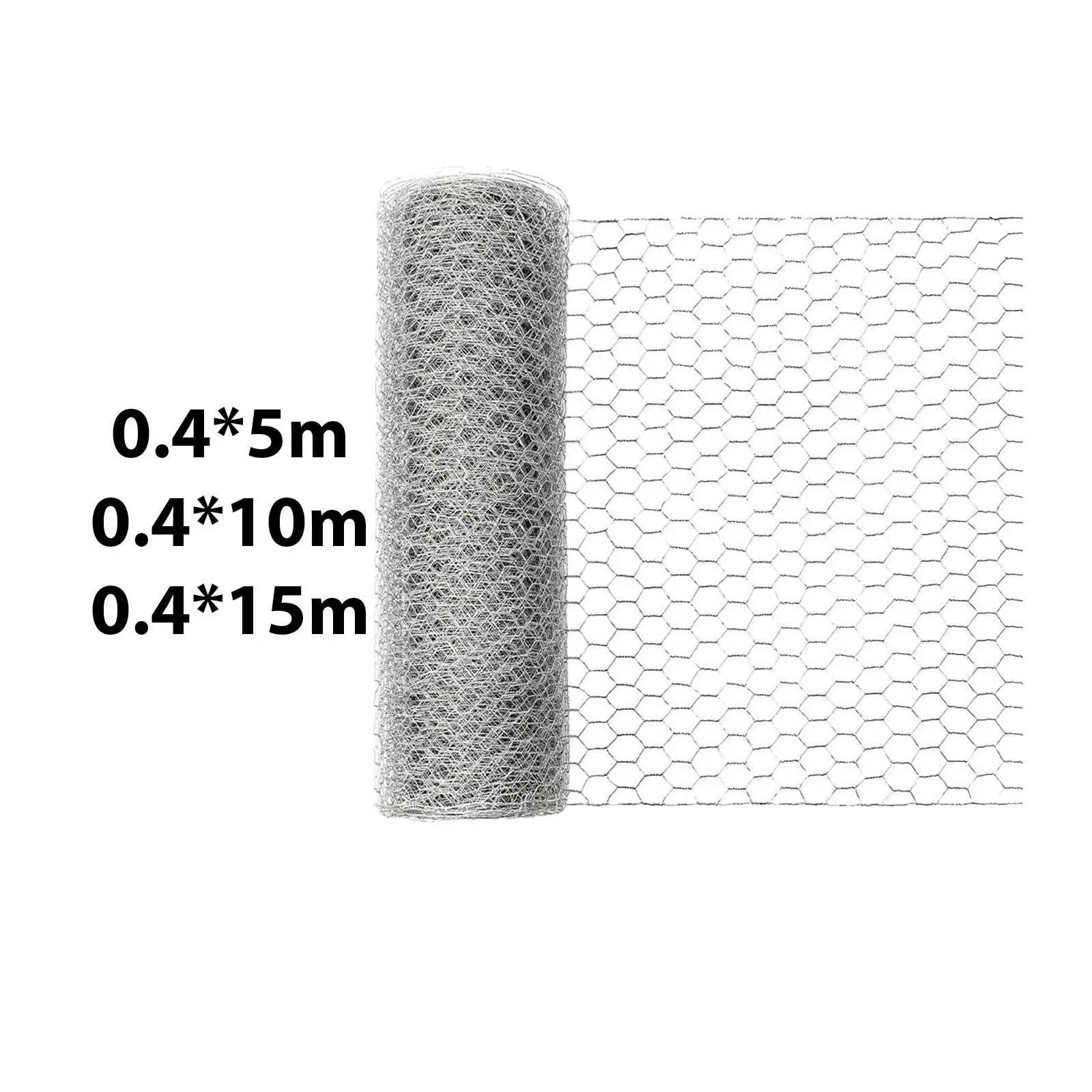 Durable Hexagonal Garden Netting Iron Wire Mesh Fence for Poultry Lawn Patio Flower Bed Protection and DIY Home Decor