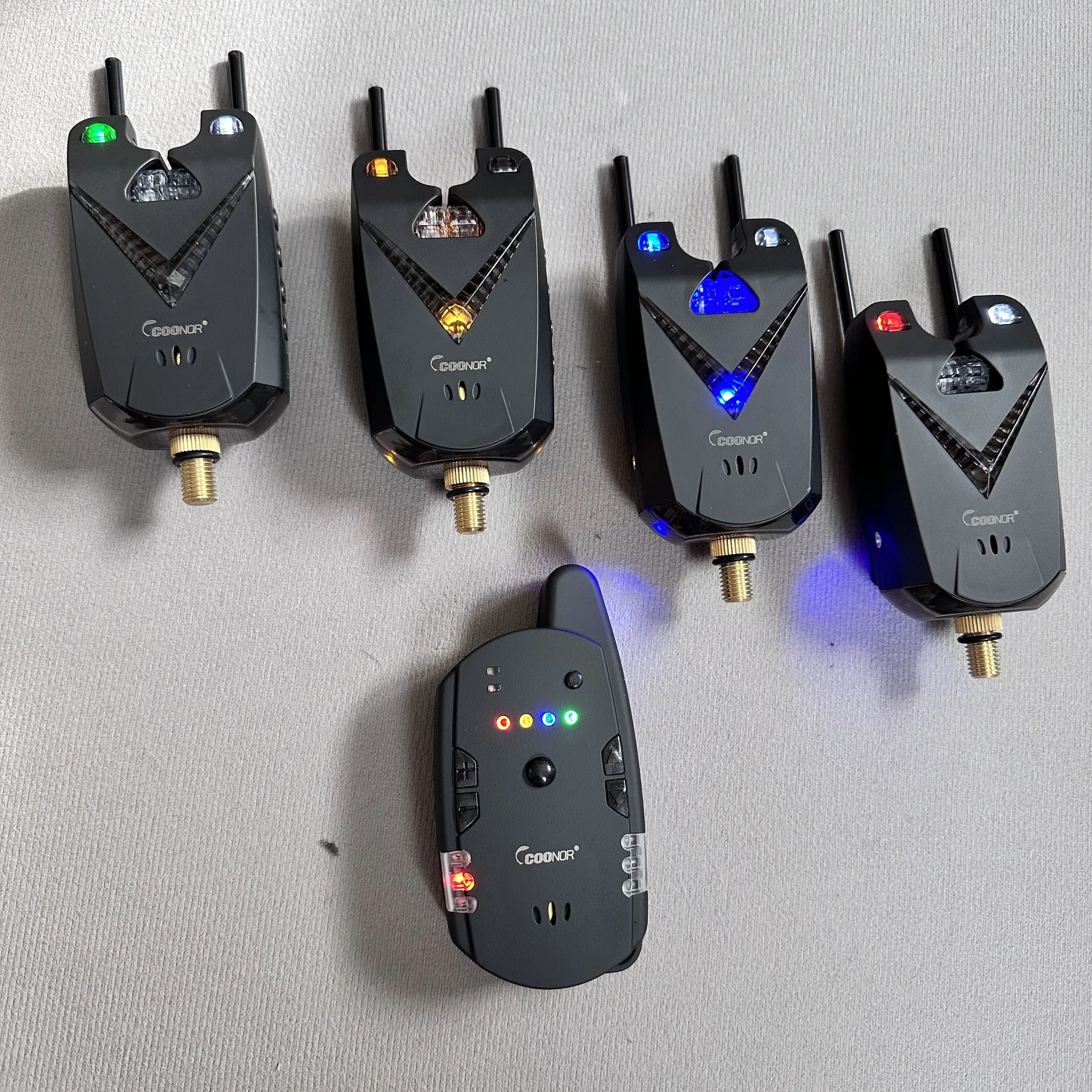 Carp Fishing Alarm Bites Set and Swingers Indicators Seasonal Accessories Electronic Carp Fishing Bite Alarm Set Wireless