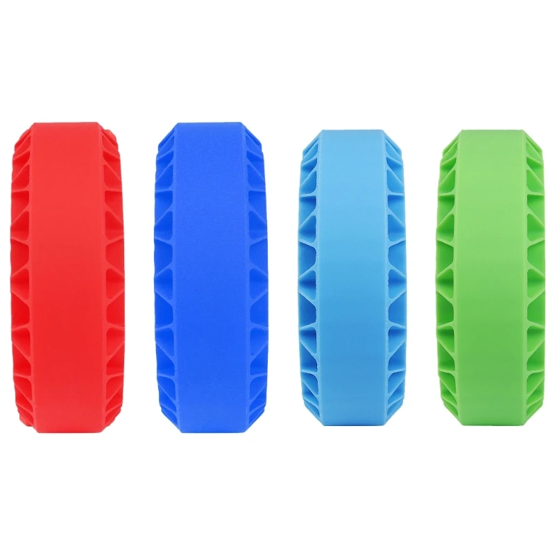 4Pcs Silicone Tire Insert For 1/10 Climbing Car Silicone Dampers Liner for Model Vehicle Multiple Terrain Adaptability 15UB