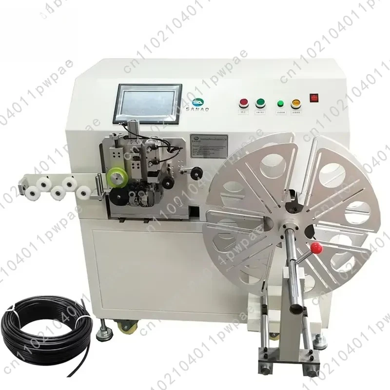 Semi-automatic cable winding machine Winding and binding machine