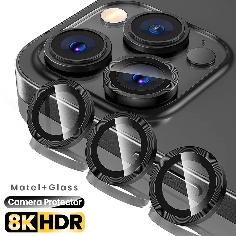 iPhone16ProMax Titanium Ring Camera Lens Protector Glass For iPhone 16ProMax 16 Pro16Pro Max iPhone16 ProMax Plus 5G Accessories