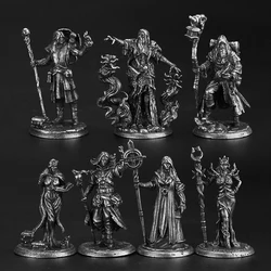 Bronze Metal Dragon and Dungeon Soldier Model Handmade Desktop Game Ornament Chess Toys Gifts Accessories