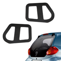 1pair Tail Light Seal Gasket Self-Adhensive Rear Tail Cluster Seal Gasket Black for Toyota Aygo MK1 2005-2014 Car Accessories