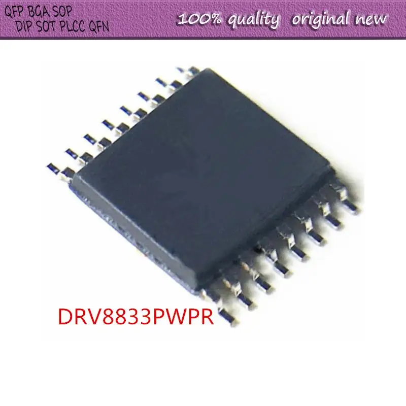 NEW   20PCS/LOT    DRV8833PWPR   DRV8833 8833  TSSOP-16