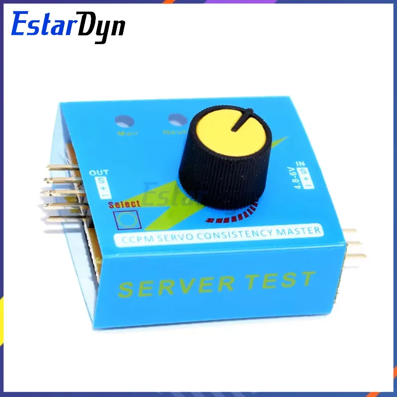 جهاز اختبار مؤازر RC 3CH رقمي متعدد ECS وحدة تحكم في سرعة الاتساق مدقق تعديل جهاز اختبار تروس التوجيه CCPM Master لـ RC