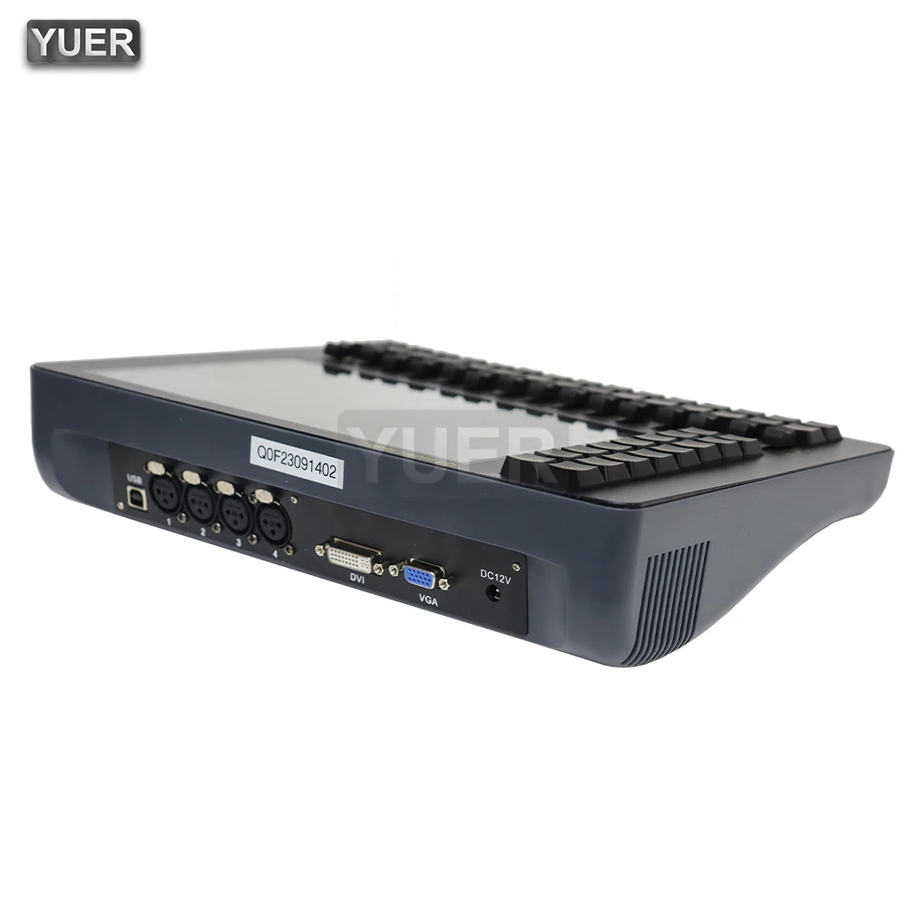 Perfassional Console Q0 Fader Wing Dmx512 Controller Touch Screen Connect With Q0 Command Wing Dj Disco 4 XLR Interface YUER - Image 5