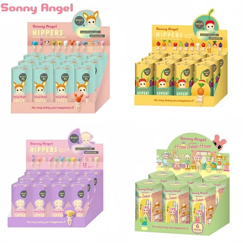 New Arrival Sonny Angel Hippers Style Series Blind Boxes Model Limited Collection Doll Room Decoration Children Birthday Gifts