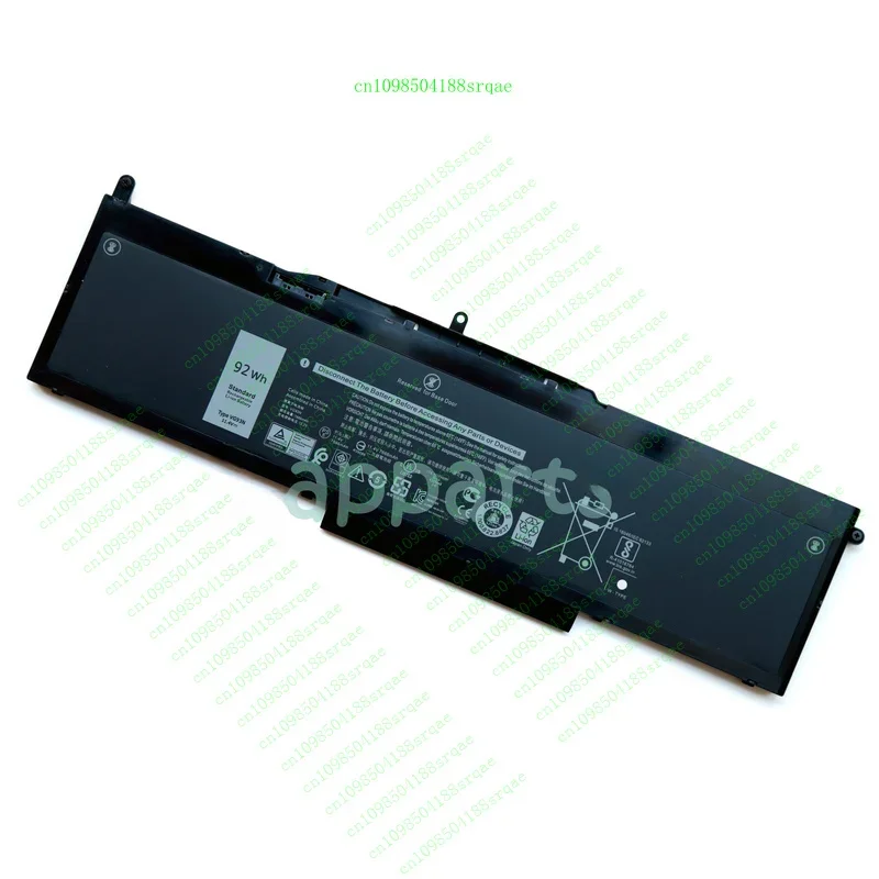 

92WH New VG93N Battery For Precision 15 3520 3530 Latitude 15 5580 5590 5591"% Test"