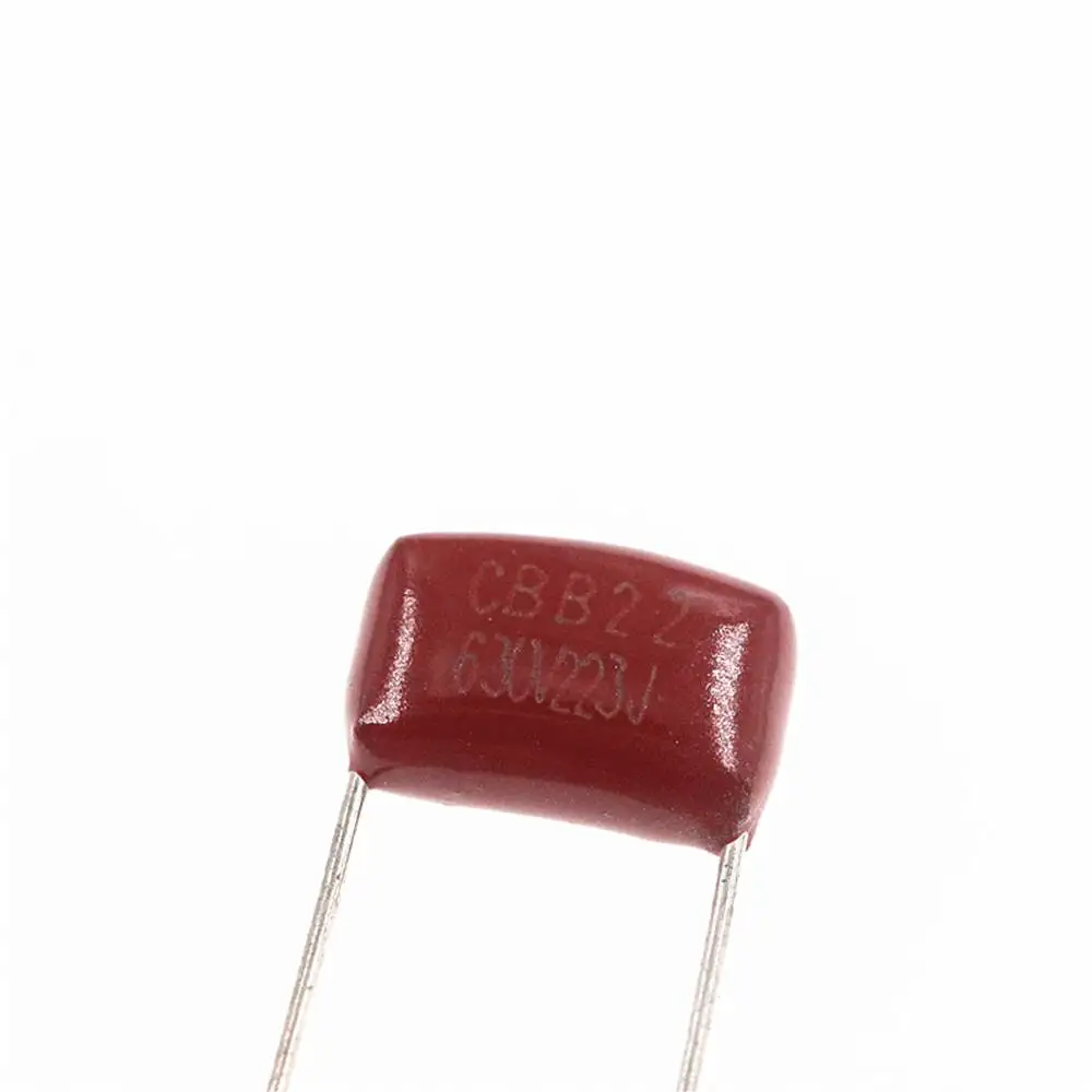 5pcs CBB22 22nF 630V 223J630V 630V223J 5% P10 Metallized Polypropylene Film Capacitor