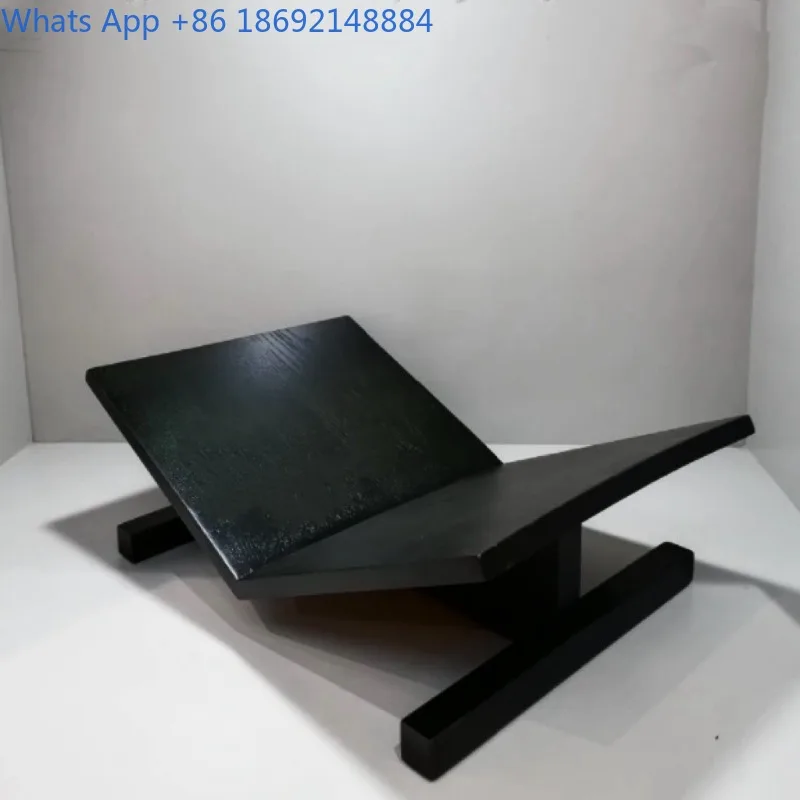 Simple Modern Wooden High-End Bookshelf Magazine Rack Model Room Sales Office Study Hotel Room