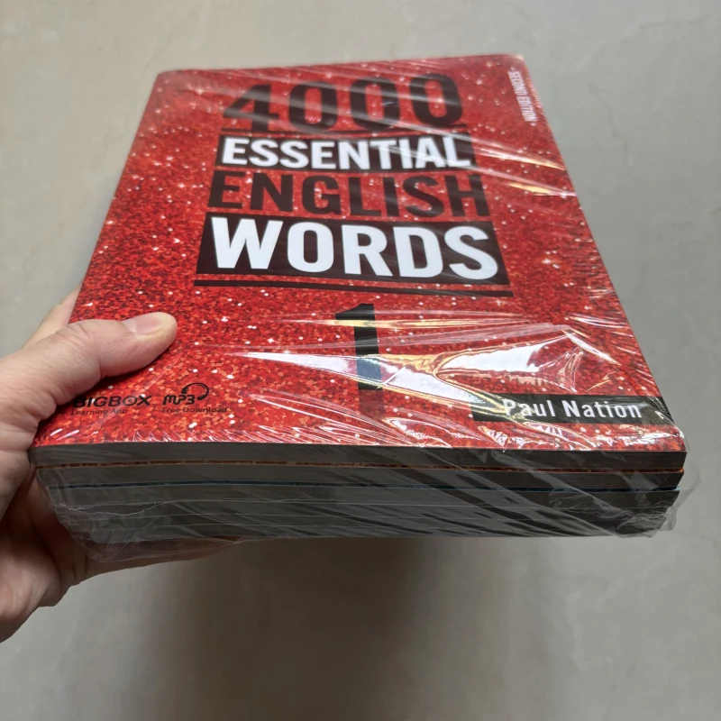 مجموعة 6 كتب 4000 كلمة إنجليزية أساسية المستوى 1-6 SAT الكلمات الأساسية كتاب المفردات الإنجليزية