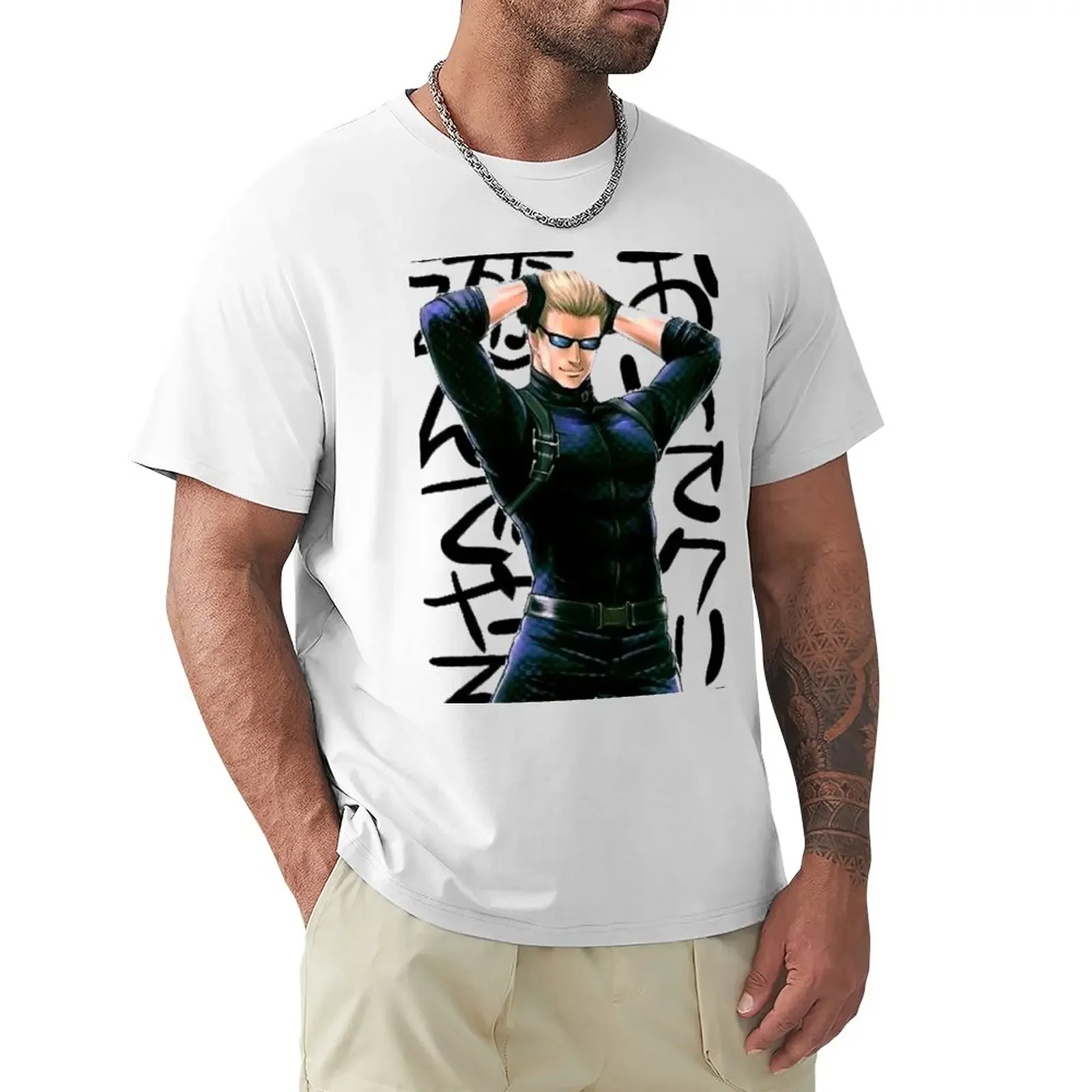 Albert Wesker T-Shirt heavyweights designer shirts mens graphic t-shirts hip hop