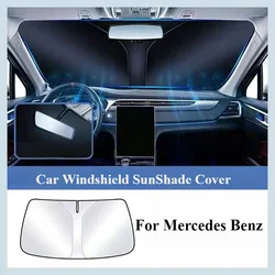 Car Windshield Sunshade Cover for Mercedes Benz C S Class W206 W223 S350 C260 C300 S400 S450 S500 Car Front Window Sun Shade