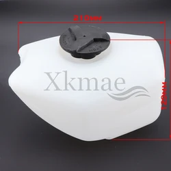 NEW 1L White Gas Fuel Tank For Chinese 47cc 49cc 2 stroke Minimoto Pocket Bike Mini Moto Crosser Motorcycle Dirt Bike parts