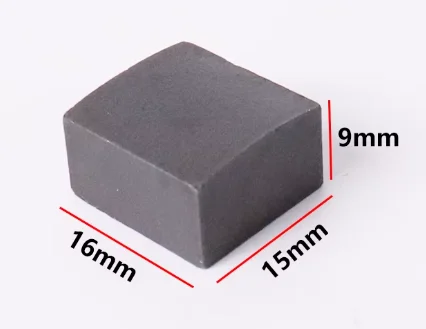 5PCS YG3X carbide block suitable for BAOMA WEDM Wire cutting machine cylinder 25*10*10mm square 16*15*9MM with or without hole