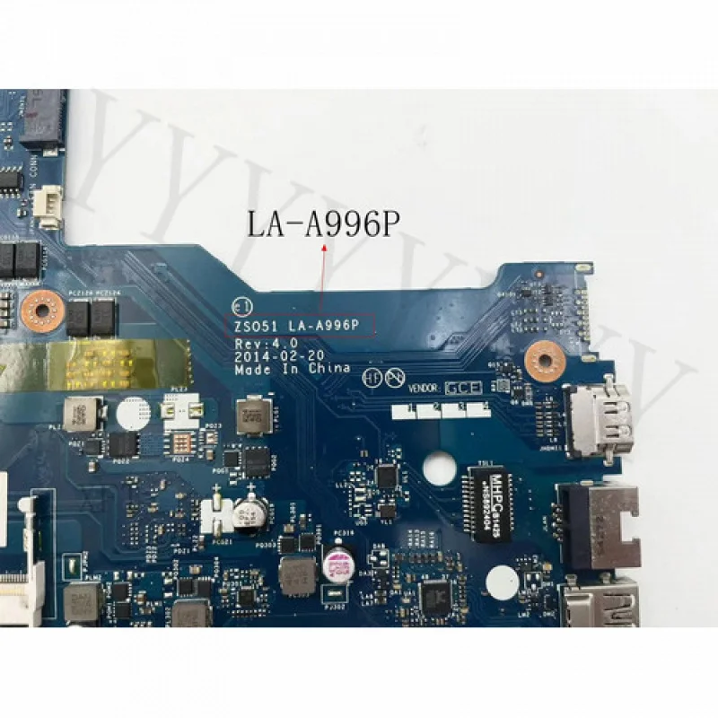 Y Y  Y  LA-A996P for HP Pavilion 15-G 255 G3 Motherboard CPU UMA NO VGA 100%Tested Work