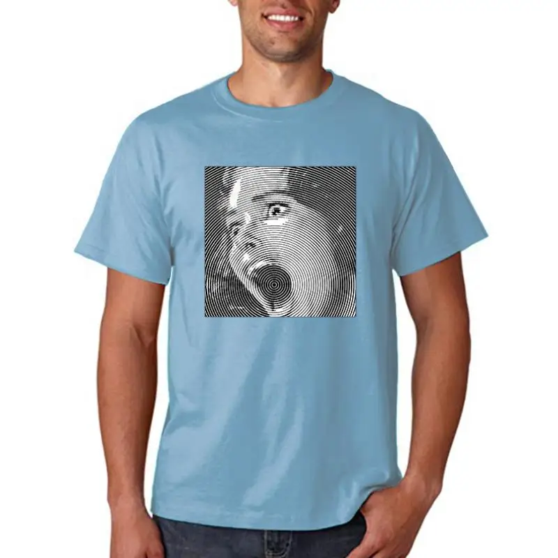 

00% хлопок, свободная мужская уличная футболка, повседневная удобная дышащая футболка с открытыми плечами, настраиваемая, с ручной росписью