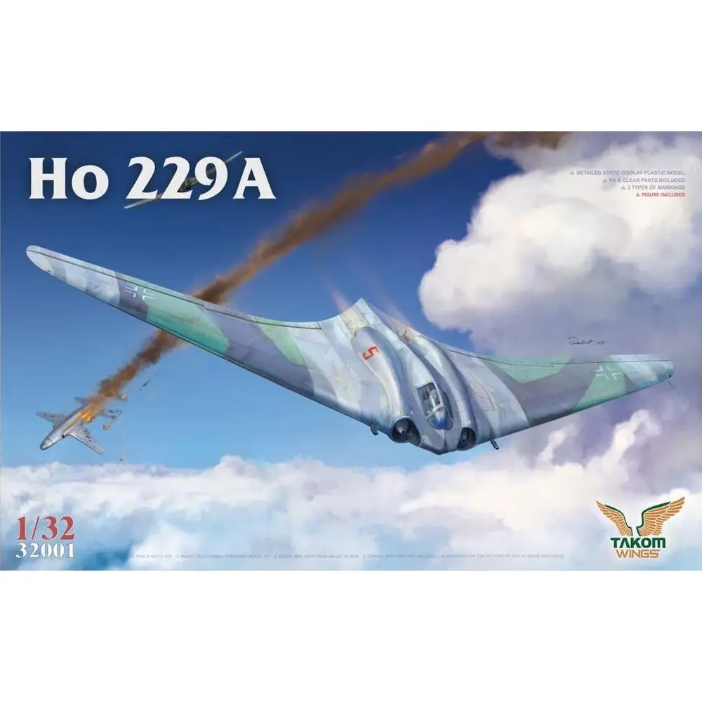 

TAKOM 32001 1/32 German Ho 229A — набор масштабной модели