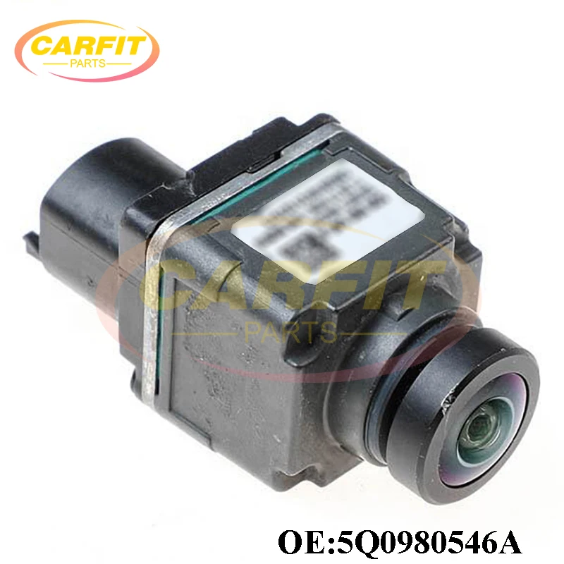 New OEM 5Q0980546A Car Rear View Backup Camera For Audi A4 A5 Q5 Q7 S4 S5 SQ5 Porsche Macan Panamera VW Tiguan Atlas Auto Parts 