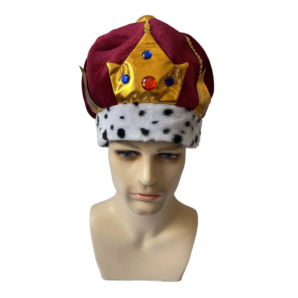 Children's Day King Show Emperor Hat King Prince Crown Hat Pharaoh Prince Hat Prarty Halloween Props