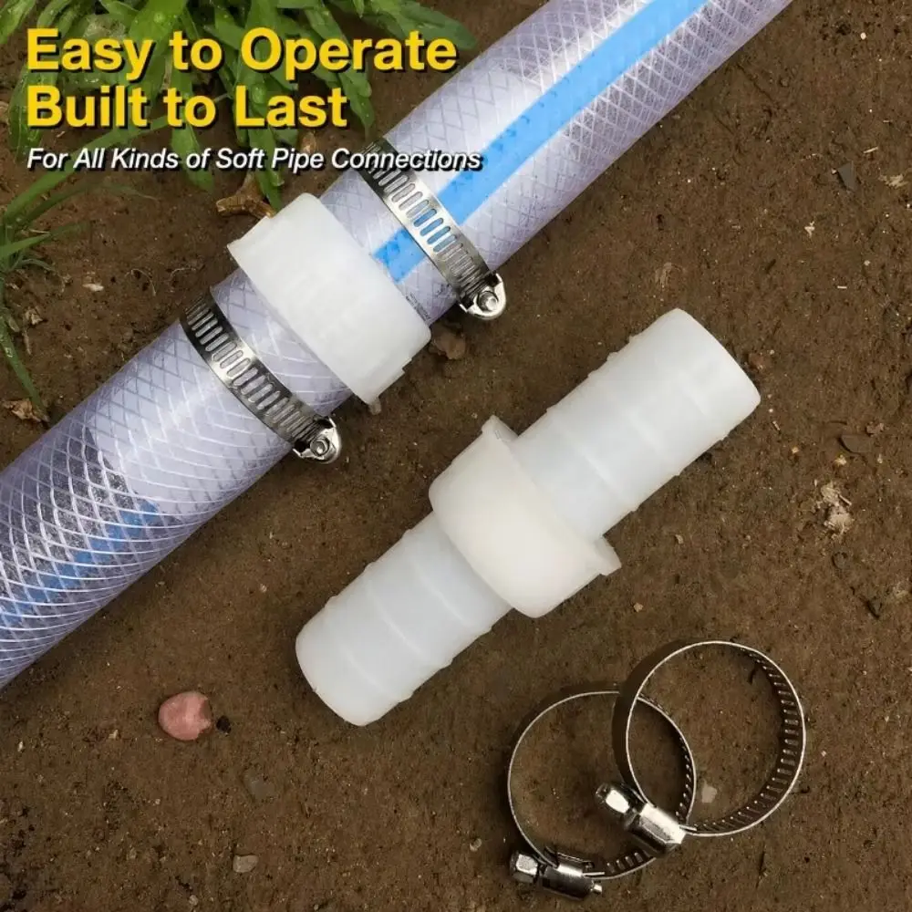 Garden Water Adaptor Hose Valve Fittings Threaded Fitting Plastic Hose Coupling Joint Durable Quick Connector Planting Watering
