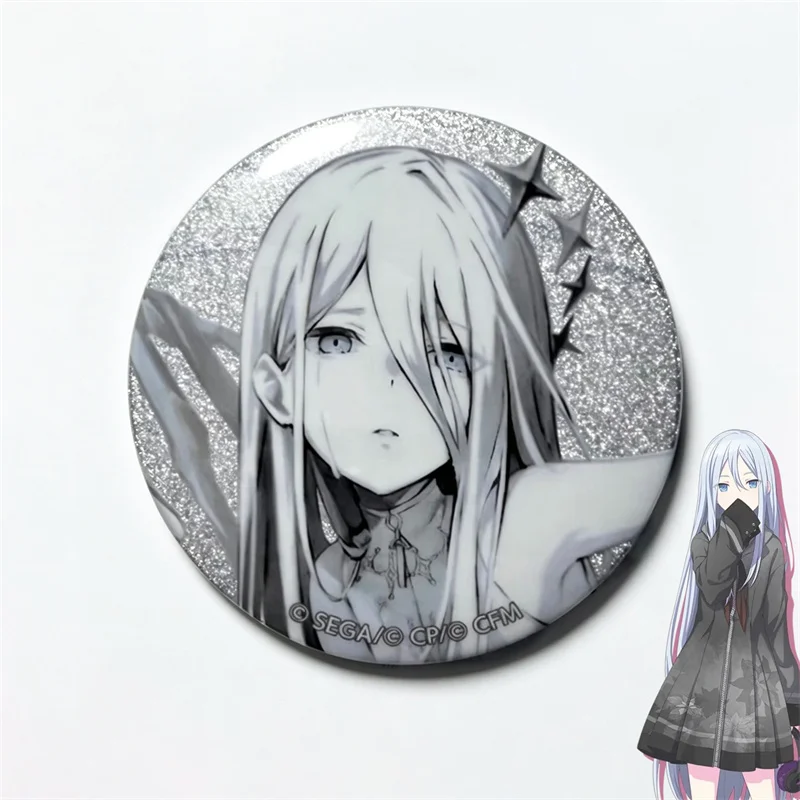 Anime PJSK YOISAKI KANADE Cosplay Badge Brooch Lapel Pins Figure Bag Backpack Clothing Jewelry Halloween Accessories Prop