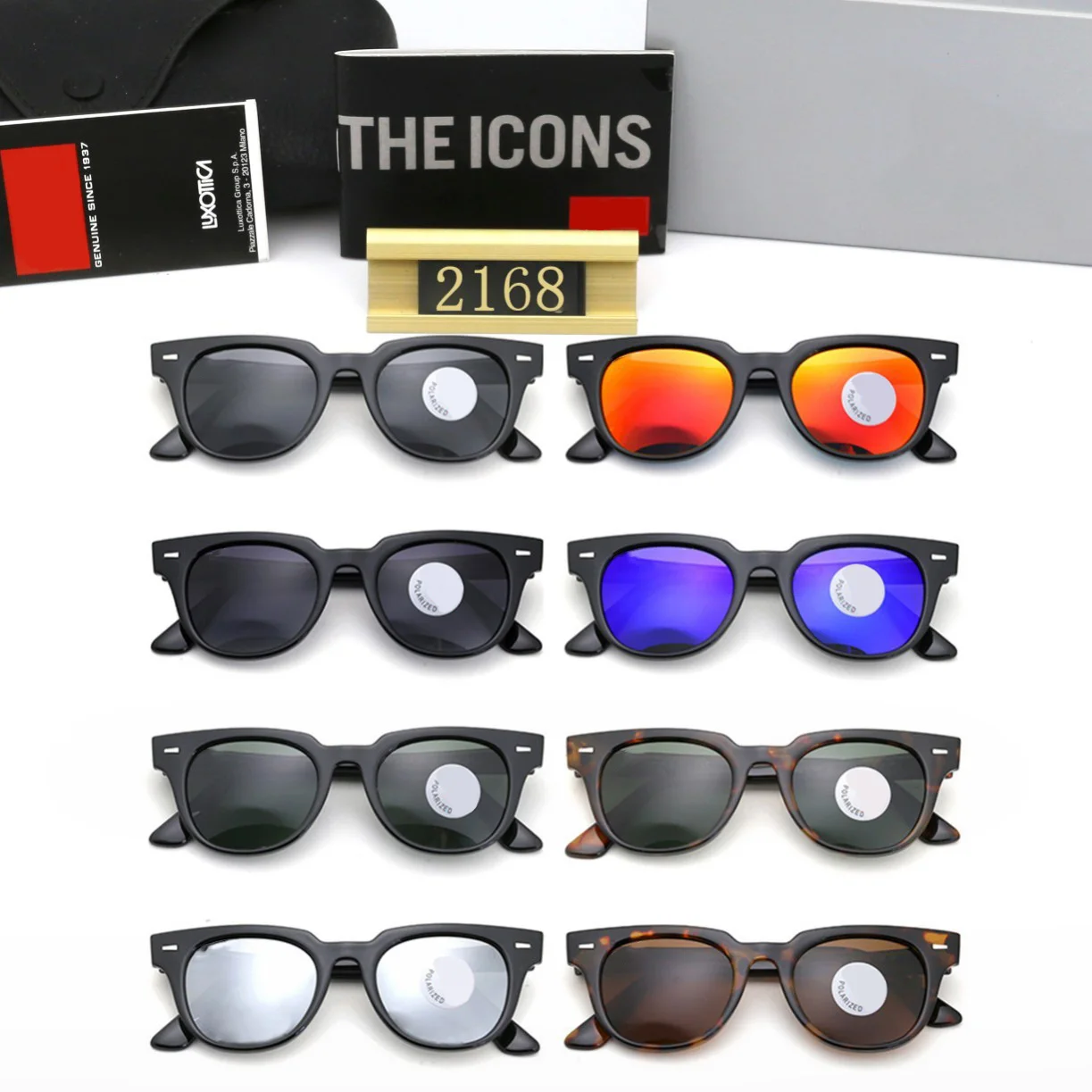 2024 popular RB oval frame fashionable sunglasses, cool men's and women's styles, gradient colored lenses, anti glare