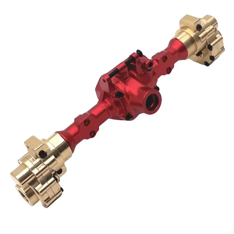 Wltoys 104006 104010 104020 104026 Voor Achter Messing Portal As Gear Behuizing 1/10 RC Auto Upgrade Onderdelen Accessoires