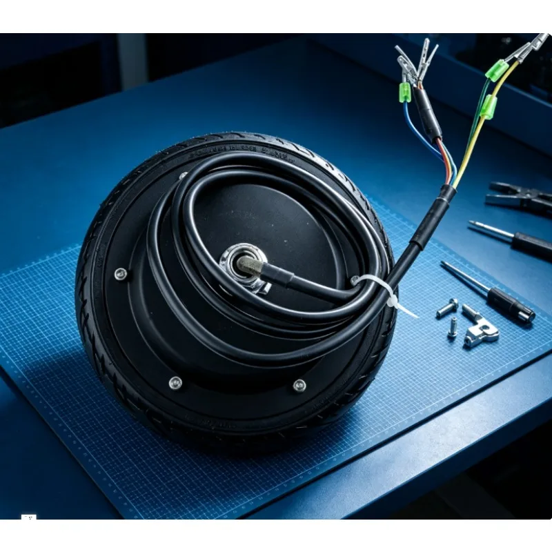 4 inch 24V/36V200W black toothless scooter robot hub for motor starter